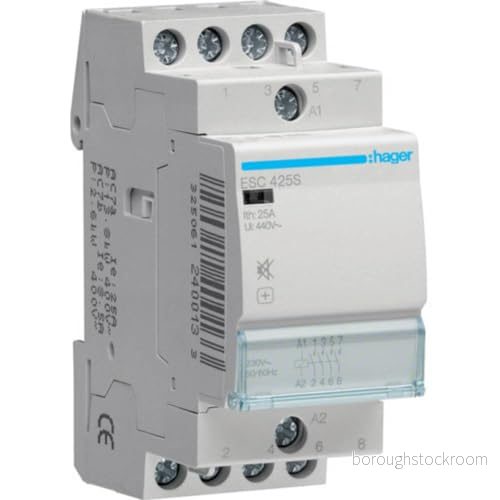 Hager ESC425S Kretsbrytare - Vit 3250612400133
