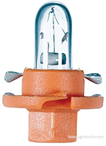HELLA glödlampa 12 V/1,1 watt med orangea socklar 1 Stück apelsin 4082300191622