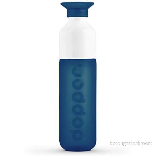 Dopper Original vattenflaska Cosmic Storm 450ml BPA fri flaska, läckagesäker, återanvändbar, tunn, lätt dricksflaska för sport, fitness, skola, utomhus och kontor 8718469123810