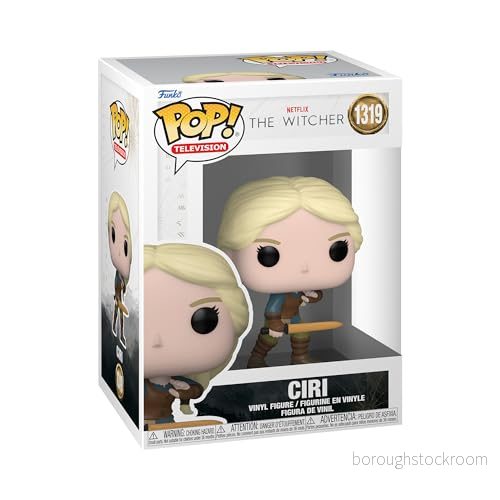 Funko POP! TV: Witcher - Ciri Med Svärd the Samlingsbar Vinylfigur Presentidé Officiell Merchandise Leksaker för Barn & Vuxna TV Fans Modellfigur Samlare och Display 889698674232