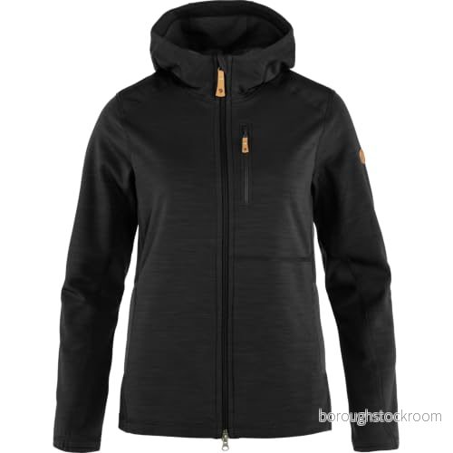 Fjällräven Keb fleece huvtröja W 86990 550 svart XL 7323450908638
