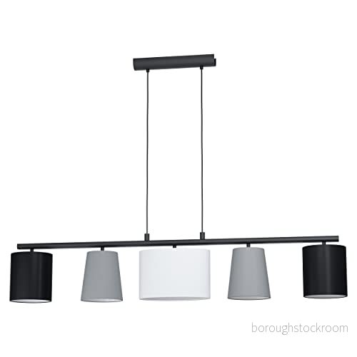 EGLO ALMEIDA 1 pendlande belysning svart/svart, grå, vit 9002759985882