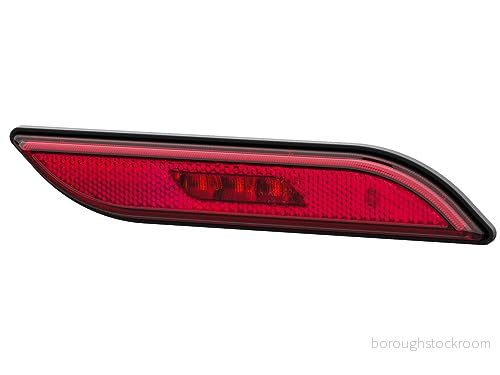 HELLA Sidolampa Shapeline Style LED 12V / 24V påbyggd/skruvad SAE Lyktglasfärg: röd Kabellängd: 500mm Kontaktutf. ID: Amphenol 2 polig Höger Antal: 1 2PS 013 307 321 4082300686135
