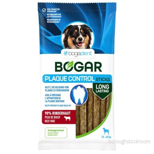 Bogadent Plaque Stop Sticks UBO0729 Hundgodis, Brun, 100 g 7640118831443