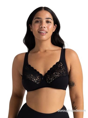 Dorina Georgina Non Padded Triangelbh - Storlek: 85C - Svart 4894558186721