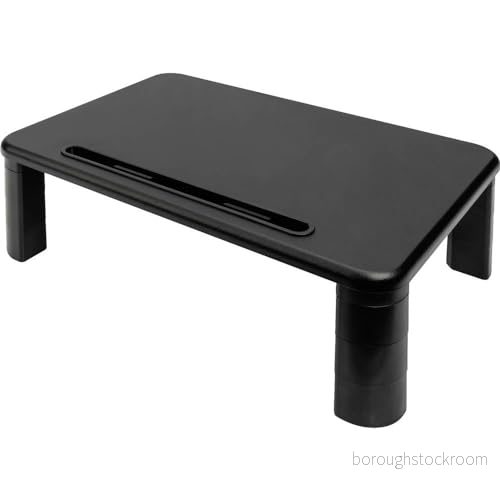 DIGITUS Ergonomiskt skärmstativ med 3 höjder belastningskapacitet 10 kg stativ för surfplattor och smarttelefoner 4016032454564