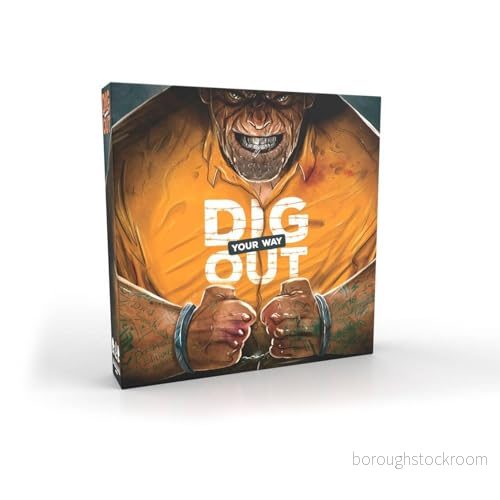 Dig Your Way Out Brädspel Strategi Som kommer ut ur fängelset först att spela mellan vänner Vuxenspel, Adoles Från 16 år 2 till 6 spelare 3770003625612