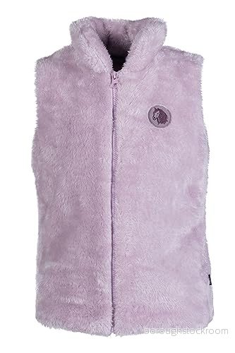 HKM Unisex Alva teddyväst, malva, 134 4057052727597