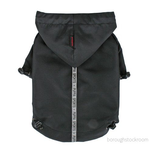 Puppia Autentisk bas jumper regnrock, stor, svart 8806311142345