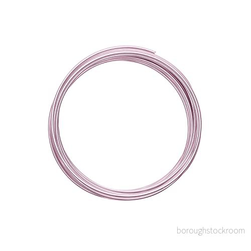 Vaessen Creative Aluminiumtråd 2 mm 5 m rosa, 8716052132058