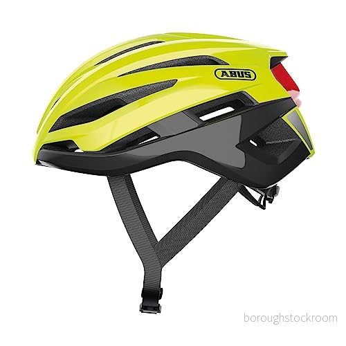 ABUS STORMCHASER, Casco da Bicicletta. Unisex Adulto, Giallo (Neon Yellow), L 4003318871900