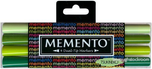 Memento Dual punta marcatori 4/Pkg serra 712353980204