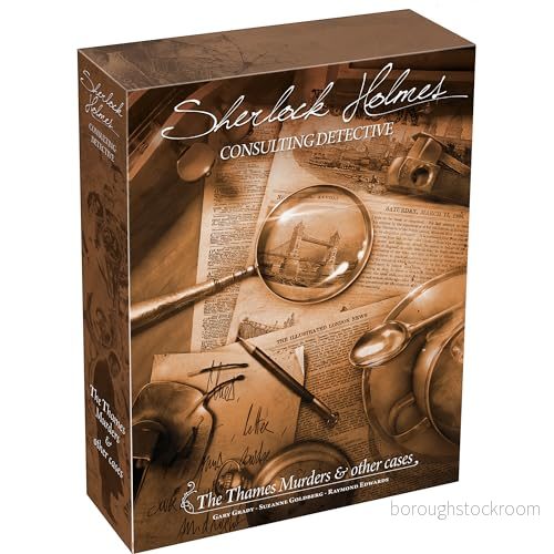Asmodee Sherlock Holmes Consulting Detective Thesesmorde spel 9782370990075