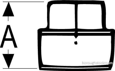 +GF+ Plug plain black 1″ 7611205330125