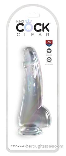 King Cock Clear 7.5″ With Balls 19 cm 603912774672 King Cock Clear 7.5″ With Balls 19 cm 603912774672