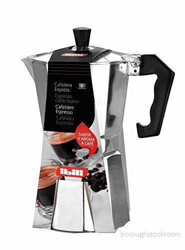 IBILI Bahia espressomaskin 3 koppar, 150 ml, aluminium 8411922431902