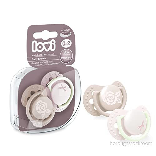 LOVI napp 02 månader, med silikonnapp, dynamisk spets, BPA fri, babyshower flicka kollektion, 2 st, rosa 5901691853706 LOVI napp 02 månader, med silikonnapp, dynamisk spets, BPA fri, babyshower flicka kollektion, 2 st, rosa 5901691853706