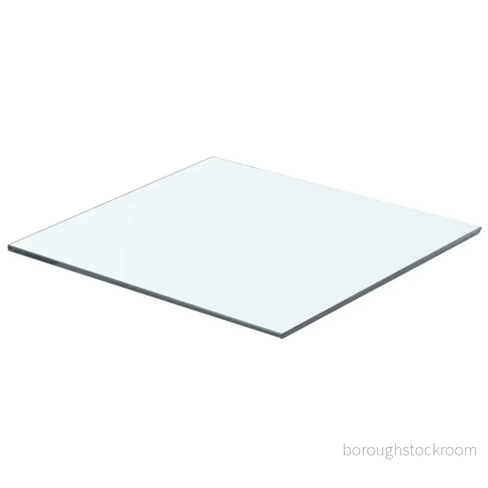 Hyllplan glas genomskinlig 40x30 cm 8718475526957
