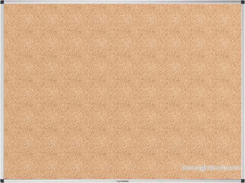 Legamaster UNITE Korktavla 90 x 120 cm anslagstavla för upphängning inklusive väggfäste tillverkad av 100% naturkork med extra lätt aluminiumram att fästa anteckningar 8713797105408