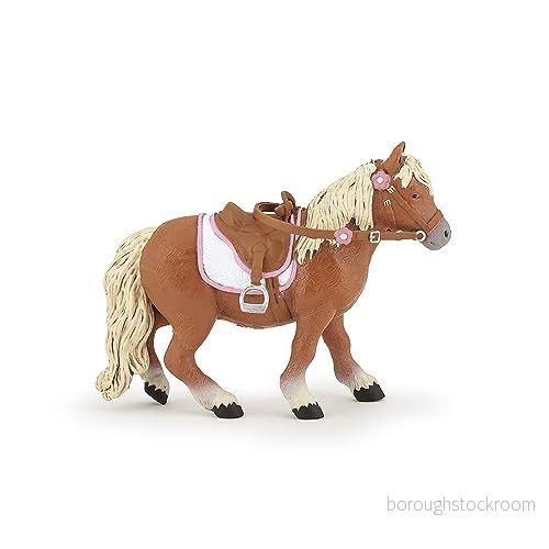 Papo 51559 Shetland Ponny med sadel, spel 3465000515591