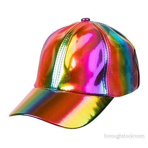 Boland 04299 mössa holo, holografisk, keps, baskeps, huvudbonad, rappare, temafest, karneval 8712026042996