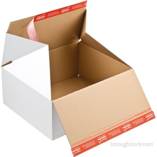 ColomPac blixtbottenkarton premium, med självhäftande lås 4033657964681