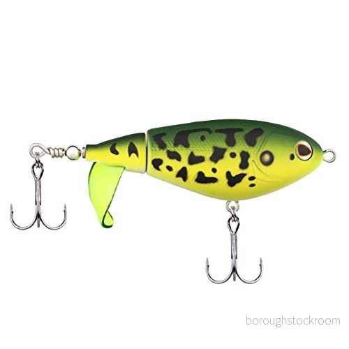 Berkley Choppo Topwater Fiskebete lättanvänt propbete för abborre och rovfisk, skapar maximal ytstörning buller 7,5 cm/MF Frog 28632948835