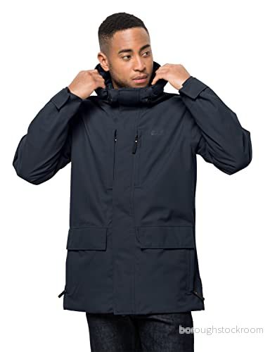 Jack Wolfskin West Coast Jacka för män, väderskyddsjacka 4055001913190