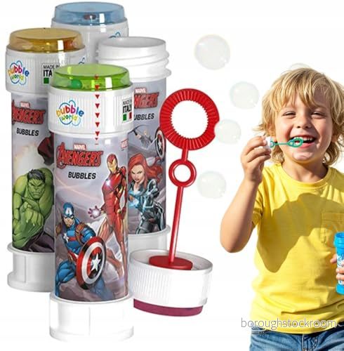 DULCOP 450120 Avengers Marvel tvålbubbla, slumpmässig design, 1 låda 8007315559003