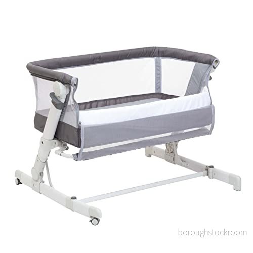 Chicco, Next2Me Pop Up sidosäng, justerbar höjd, lutbar, kompatibel med olika sängar, lätt att installera och transportera, inkl. resväska, 6 månader 9 kg, atmosfär 8058664158218