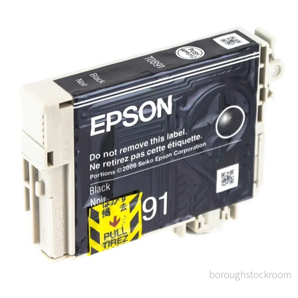 Epson T0891 Bläckpatron Svart 8715946492605