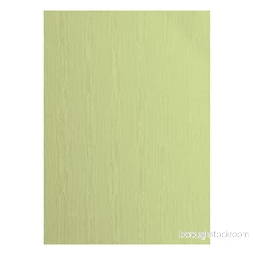 Vaessen Creative 2928 066A4 Florens cardstock papper, gul, 216 gram/m², A4, 10 stycken, textur, för scrapbooking, korttillverkning, stansning och andra papperslådor 8716052221769
