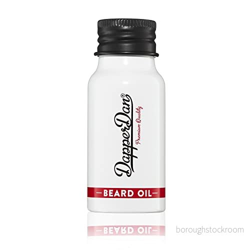 Dapper Dan Beard Oil,Fights The Signs Of Irritation and Ensures Your Skin Remain Soft Nourished With Essential Oils Tonka Bean Fragrance, 1 x 30ml 608597529449