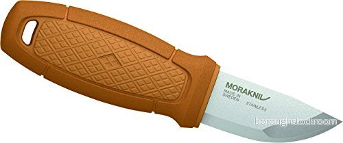 Morakniv Eldris, Jaktkniv, Drop point, Rostfritt stål, TPE, Gul 7391846017615