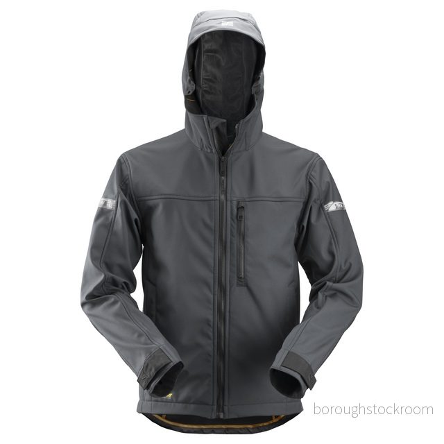 HUVJACKA SOFTSHELL AW STÅLGRÅ/SVART XS Beijerbygg Byggmaterial 7332515276483