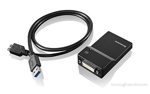 Lenovo USB 3.0 till DVI/VGA Monitoradapter 887037486539