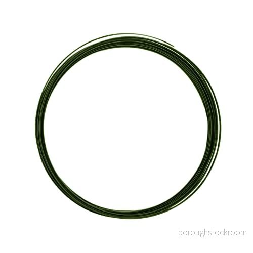 Vaessen Creative Platt aluminium tråd 3,5 x 1 mm 5 m mörkgrön, 8716052151394