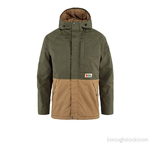 Fjallraven 84128 625 232 Vardag Lite vadderad jacka M herr Laurel grön Buckwheat brun storlek XXL 7323450795030
