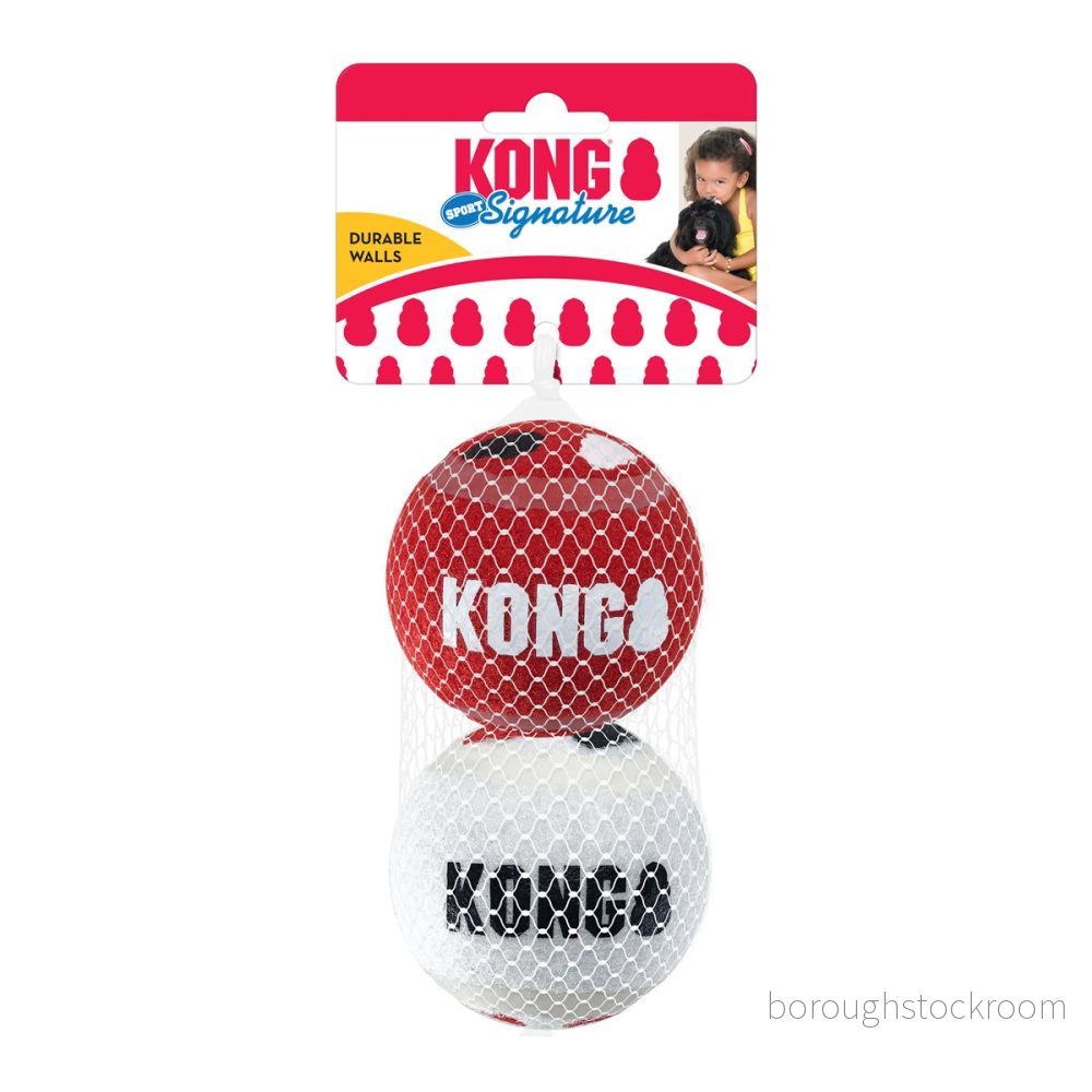 Kong Signature Sport Balls - 2-pack L 8.3 cm 35585503219