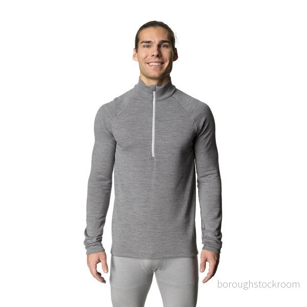 Houdini M's Desoli Thermal Half Zip, College Gray, L 7322710599524