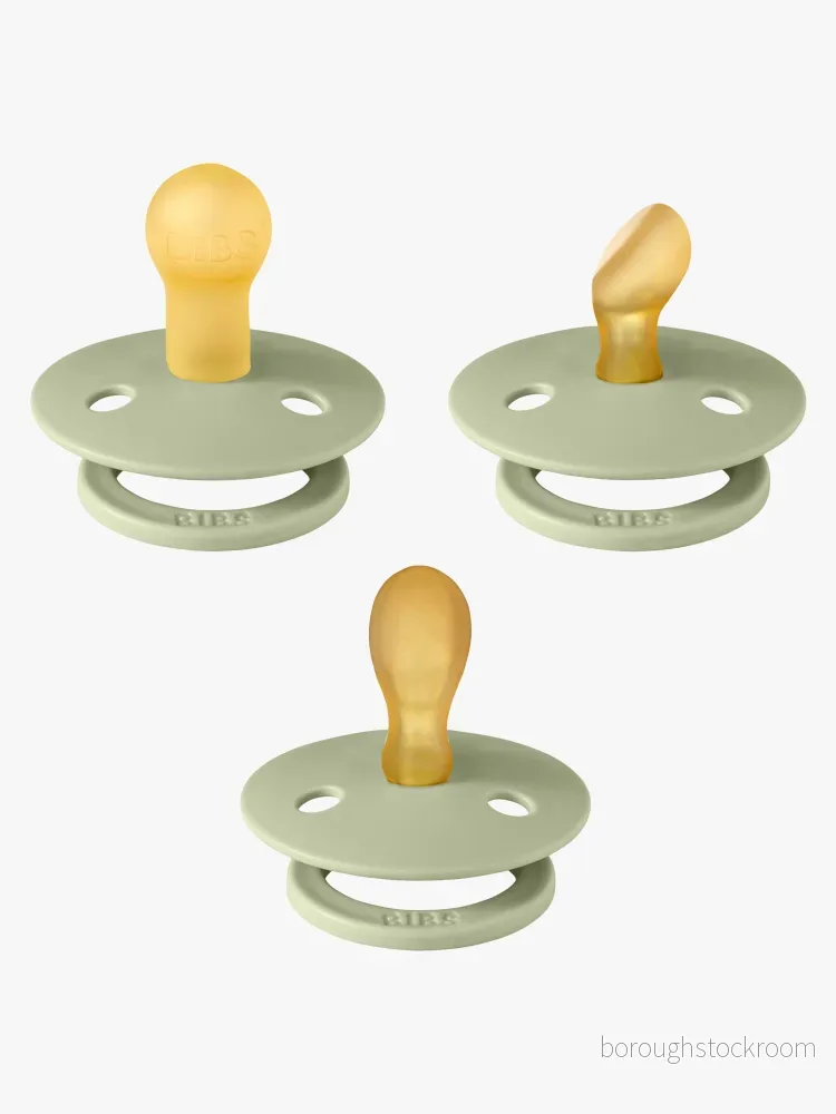 BIBS Try it Colour Napp 3 pack Latex Stl 1, Sage 5713795249268