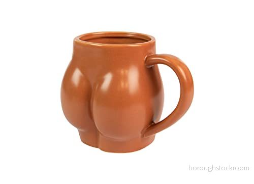 Fisura Rolig rövformad mugg Urgininal rån. Kapacitet: 320 ml. 14 x 10,5 8 centimeter 8435436721663