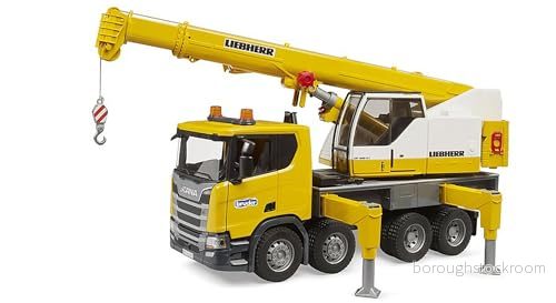 Bruder Scania Super 560R Liebherr Kranbil 4001702035716
