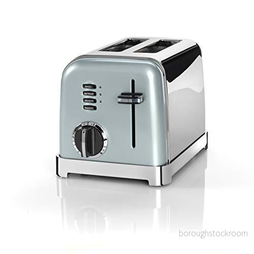 Cuisinart Toaster Style CPT160GE defrost function 6 settings Pistachio Green 3030050152616