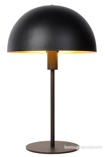 Lucide Bordslampa Siemon av stål, svart 5411212451521
