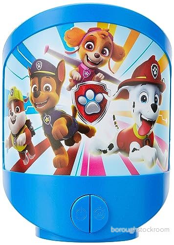 Lexibook, Paw Patrol, Nattlampa för barnrummet, mjukt ljus, batteridriven, NLJ20PA 3380743083469