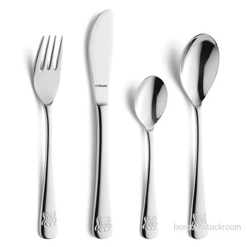 Amefa Children's Cutlery Bear 4 Piece Set 8711155369776