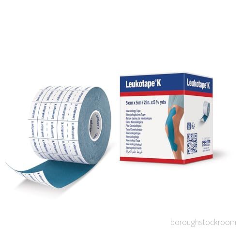 Leukoplast Leukotape Kinesiotejp Blå 5 cm x m 4042809203424