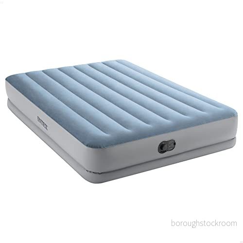 Intex 64159 Materasso Matrimoniale Autogonfiante USB Dura Beam Mid Rise Comfort, 152x203x36 cm 6941057423449