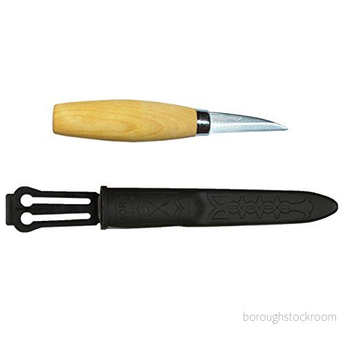 Mora 122 träsniderikniv med laminerat stålblad naturlig, N/A 7316220016541